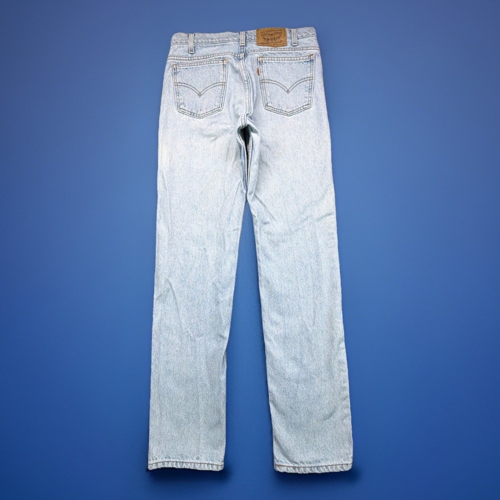 VTG Levis 505 Jeans 32x34 (Fits 30x32) Orange Tab Straight Leg Denim 90s‎